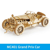 Robotime 3D Wooden Puzzle Prime Steam Express Model DIY Kit - BYMRR Train Store