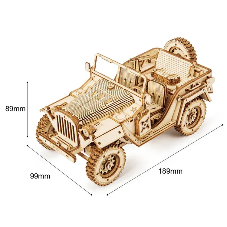 Robotime 3D Wooden Puzzle Prime Steam Express Model DIY Kit - BYMRR Train Store