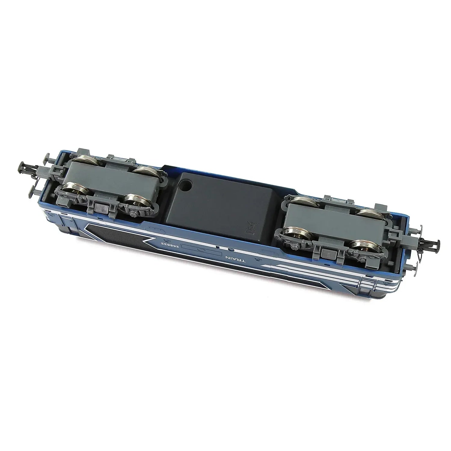 HO scale 1:87 European style model railway locomotive by BYMRR Train Store, detailed long train engine with realistic features.