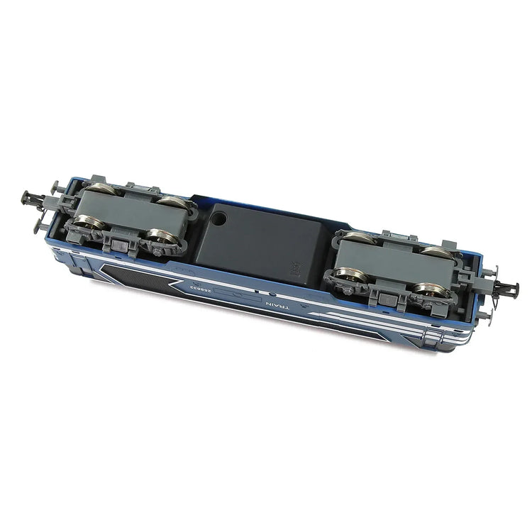HO scale 1:87 European style model railway locomotive by BYMRR Train Store, detailed long train engine with realistic features.