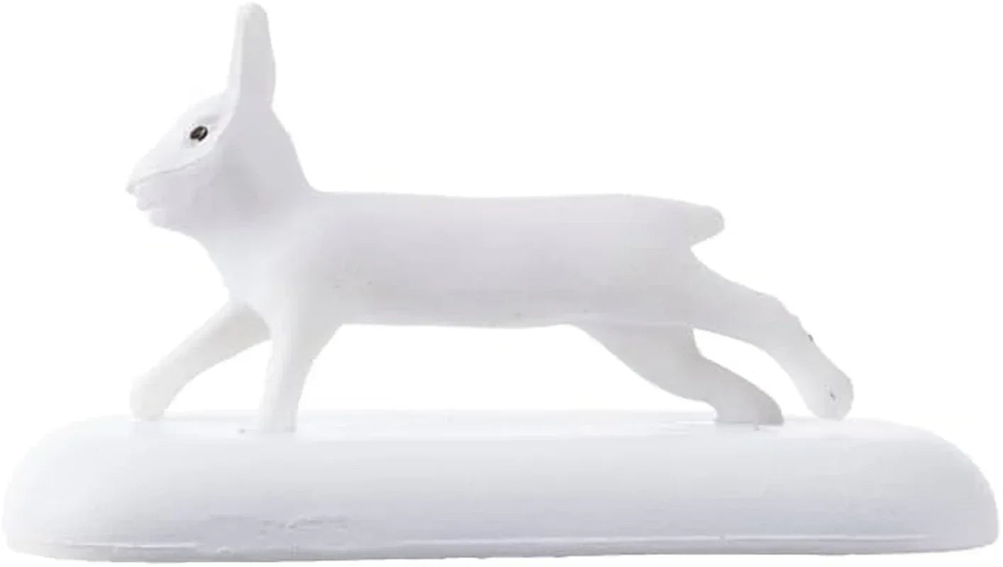 Warner Brothers Polar Express miniature animal pack featuring wolves and rabbits, model train accessory by BYMRR Train Store