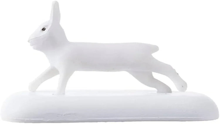 Warner Brothers Polar Express miniature animal pack featuring wolves and rabbits, model train accessory by BYMRR Train Store