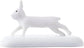 Warner Brothers Polar Express miniature animal pack featuring wolves and rabbits, model train accessory by BYMRR Train Store