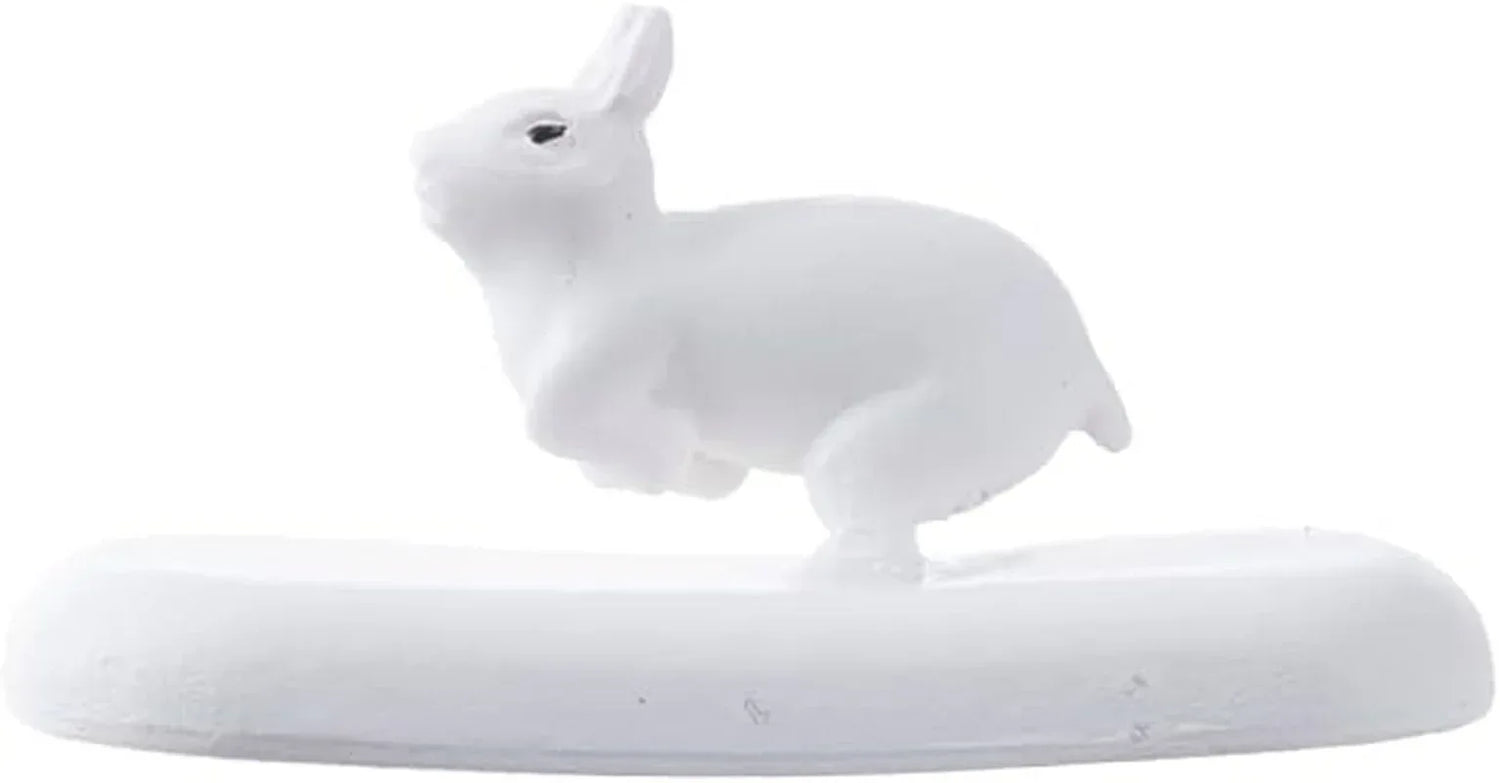 Warner Brothers Polar Express miniature animal pack with wolves and rabbits, model train accessory by BYMRR Train Store.