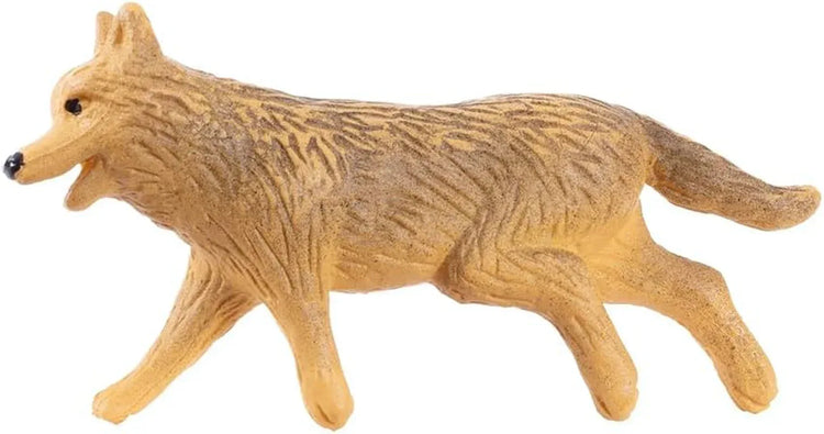 Warner Brothers Polar Express miniature animal pack with wolves and rabbits, seven-piece model train accessory by BYMRR Train Store