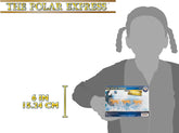 Warner Brothers Polar Express miniature animal pack with wolves and rabbits, model train accessory by BYMRR Train Store