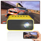 Xiaomi Mini Portable Projector displaying vibrant 8K HD images, ideal for gaming and family entertainment at home
