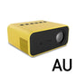 Xiaomi Mini Portable Projector displaying vibrant 8K HD images, perfect for home entertainment, gaming, and family movie nights.