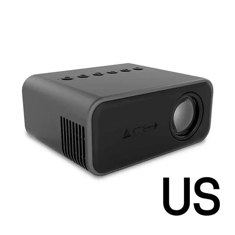 Xiaomi Mini Portable Projector displaying vibrant 8K HD images, ideal for home entertainment, gaming, and family viewing.
