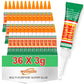 48-pack of WOUSEDO 3G clear cyanoacrylate adhesive for wood, rubber, leather, plastic, metal, and DIY crafts.