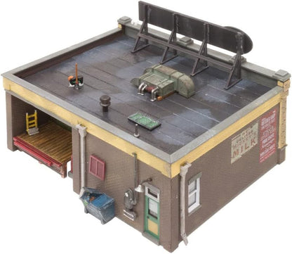 Woodland Scenics HO Scale Pre-Built Structure: J. Frank's Grocery