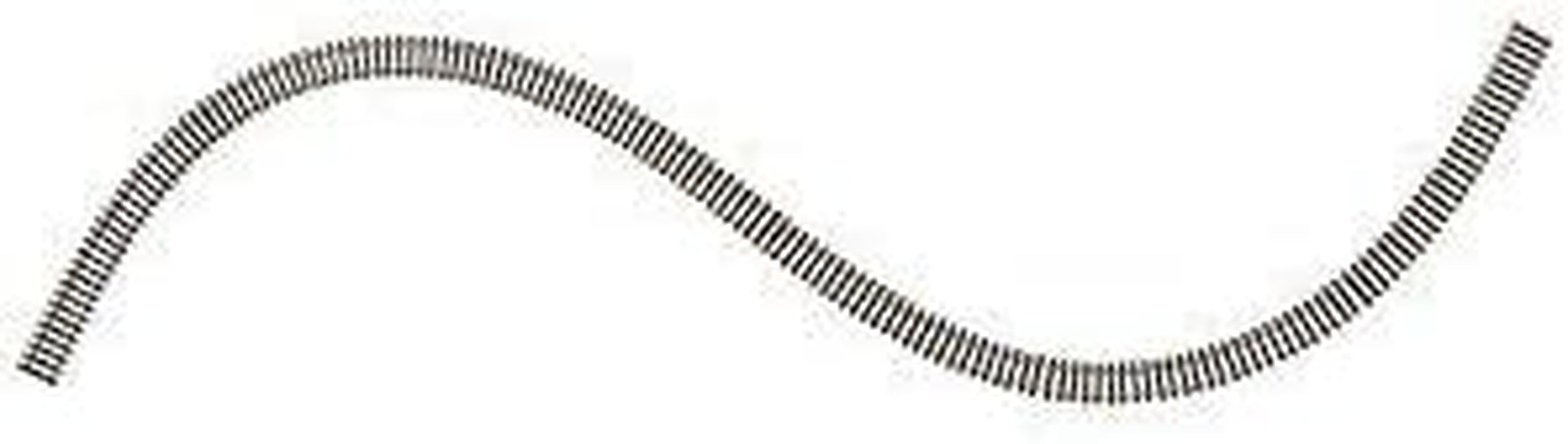 N scale super-flex track installation on model railroad