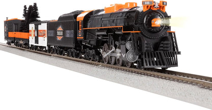 Lionel Transylvania Railroad Halloween Freight Bluetooth Electric HO Scale Model Train Set with Remote Control