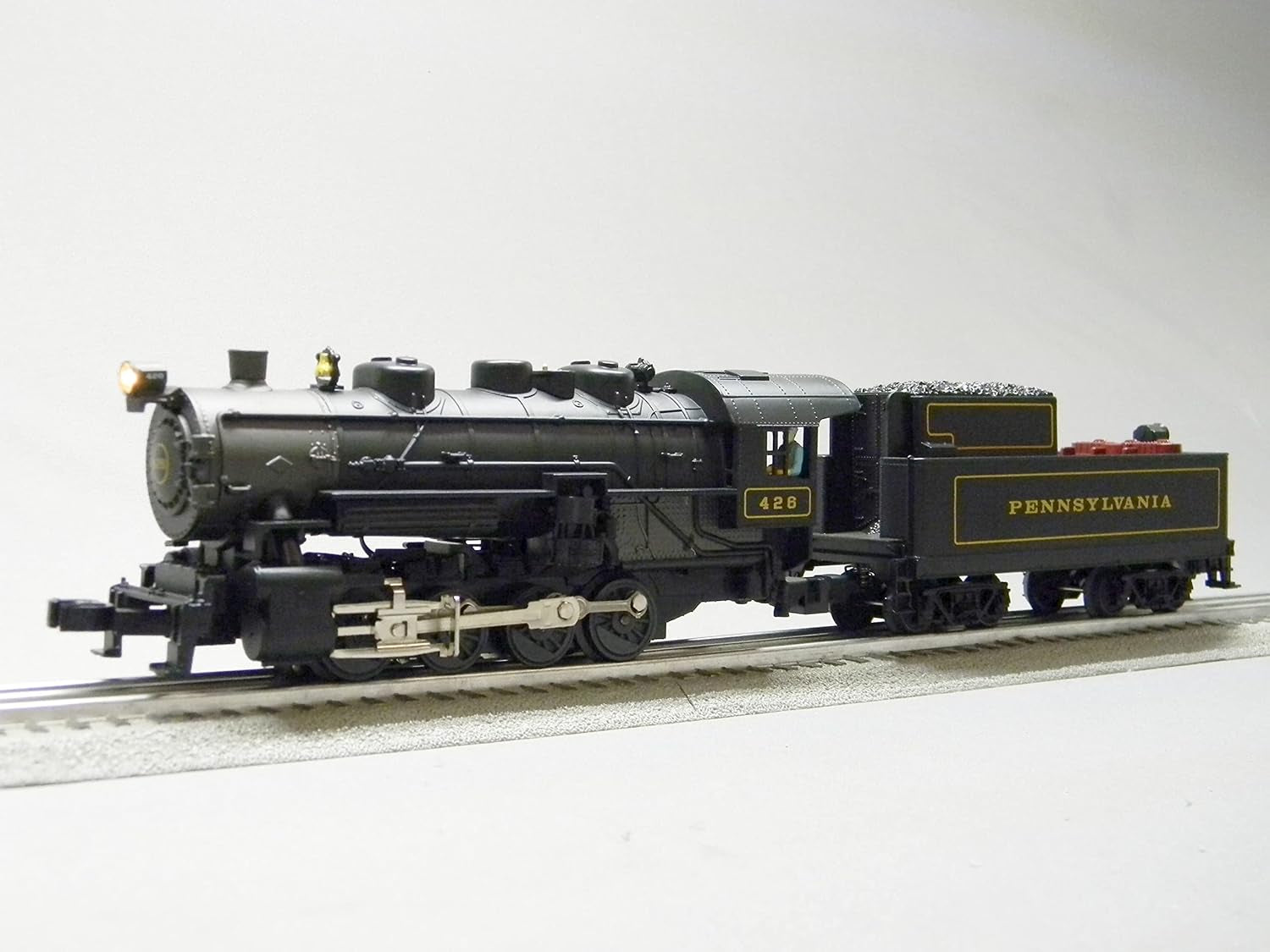 Pennsylvania Keystone Special STEAM Locomotive Engine with Remote Control and Bluetooth 5.0, O Gauge Model 2123200-E