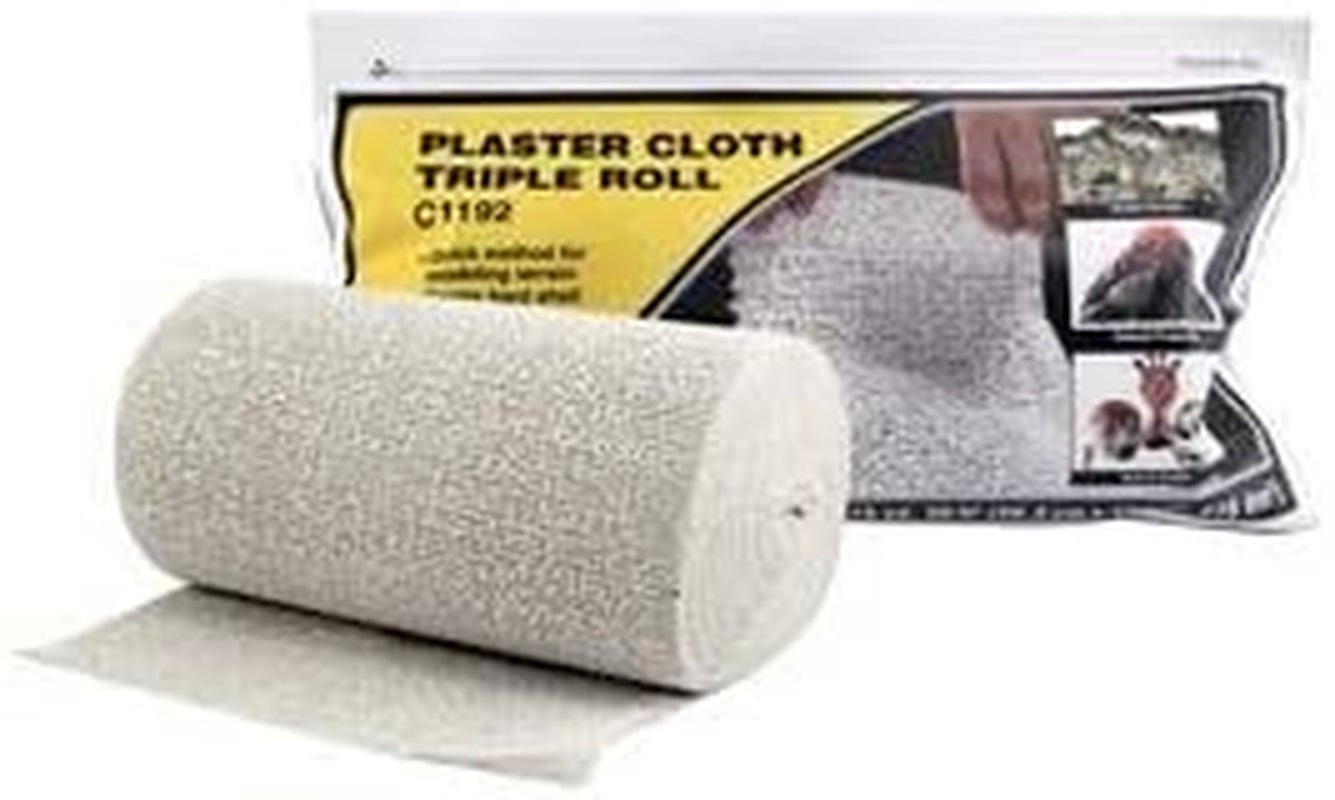 Woodland Scenics Plaster Cloth Triple Roll 8" x 45' - C1192