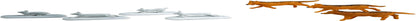 Warner Brothers the Polar Express Wolves & Rabbits Seven Piece Miniature Animal Pack Model Train Accessory (624252)