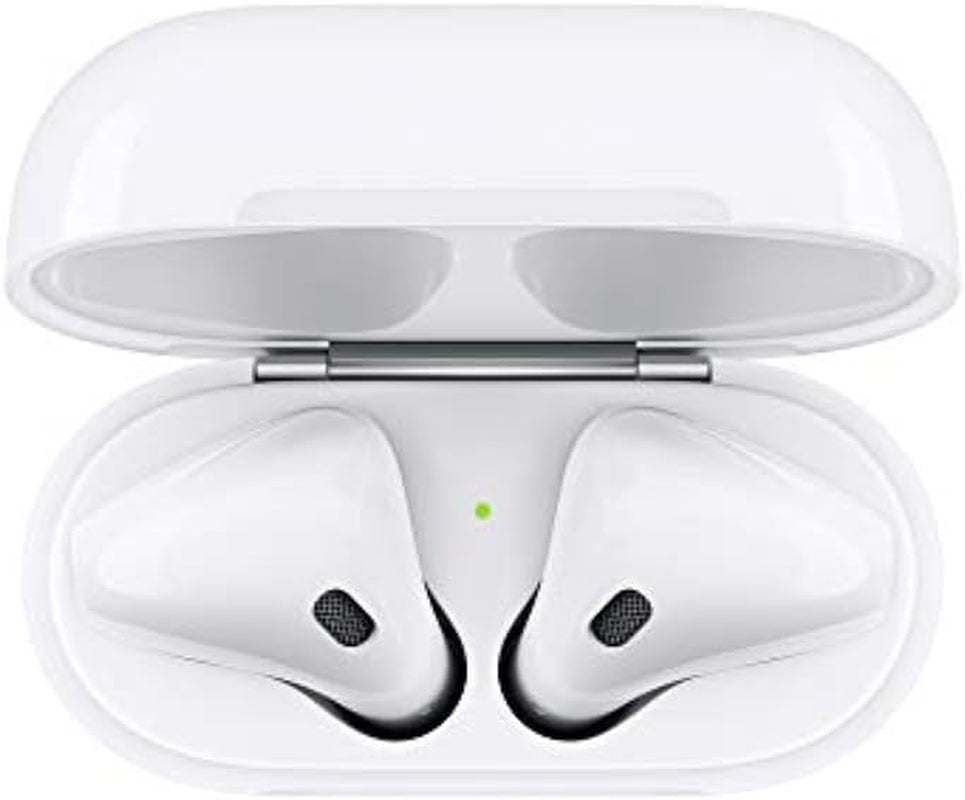 Apple AirPods Wireless Earbuds with Lightning Charging Case, Bluetooth Headphones Featuring Over 24 Hours of Battery Life and Effortless iPhone Setup