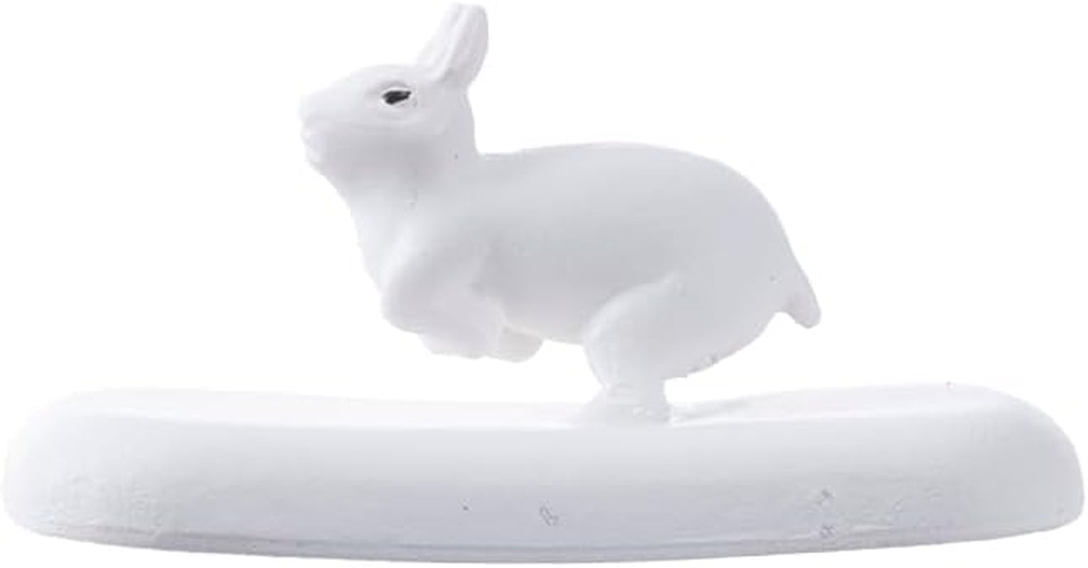 Warner Brothers the Polar Express Wolves & Rabbits Seven Piece Miniature Animal Pack Model Train Accessory (624252)