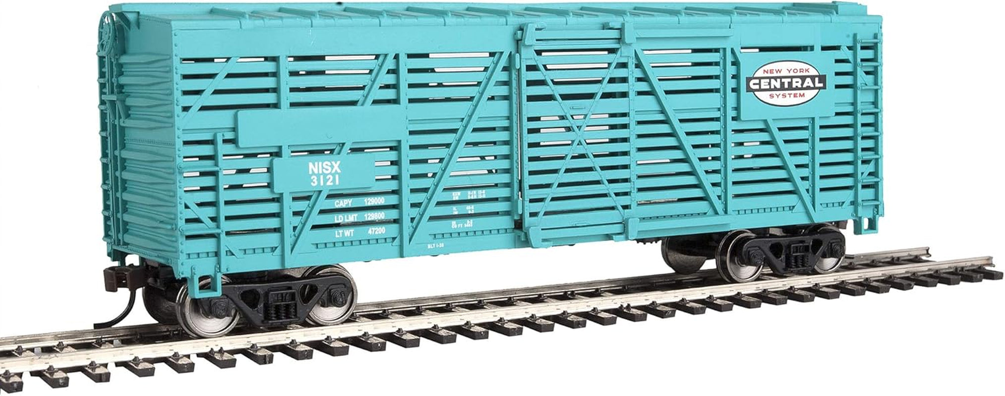 Check out the Walthers Trainline 40' Stock Car in Southern Pacific Boxcar Red – a must-have for HO Scale Model Railroad enthusiasts! 🚂✨