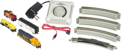 Bachmann Trains Thunder Valley N Scale Ready-to-Run Electric Train Set - Medium Size