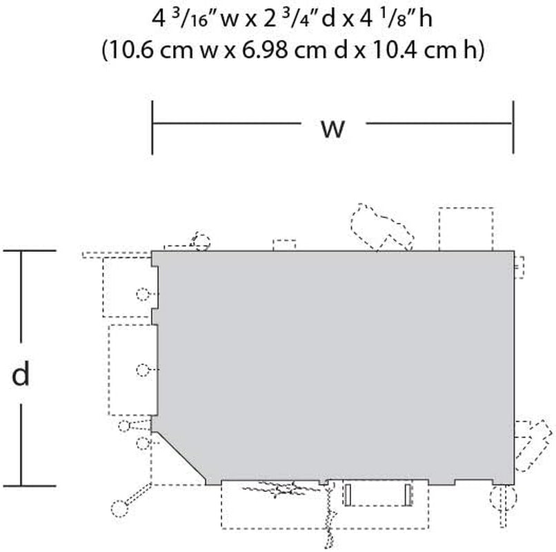 Woodland Scenics BR5024 Built and Ready Corner Emporium HO Scale Model