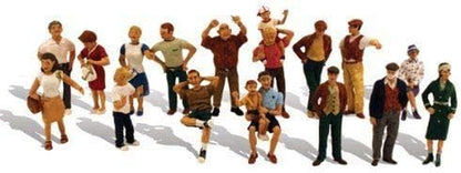 Micro-Mark Woodland Scenics® HO Scale 16-Piece Figure Set