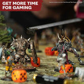 Comprehensive Hobby Tool Kit for Miniature Modeling: Includes Adhesive, Drill with Three Bits, Hobby Knife, Side Cutter, Sculpting Tool, and Green Stuff for Warhammer and Dungeons & Dragons in Plastic, Resin, and Metal