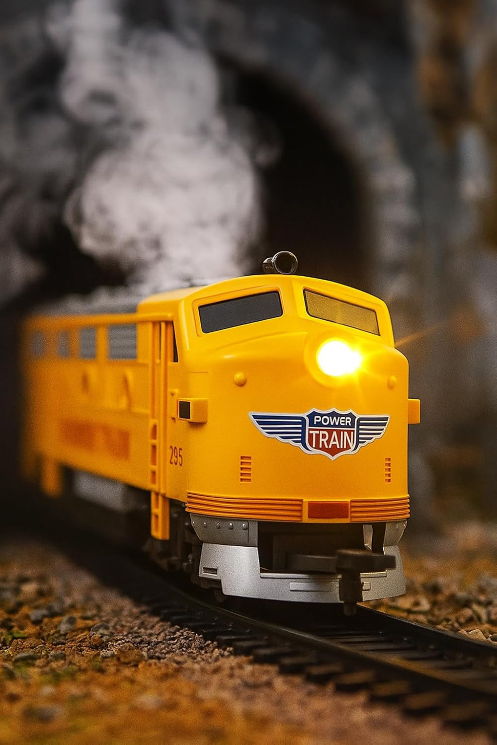 HO Scale 1:87 Union Pacific FF-7 Diesel Locomotive Model Train Set with Electric Controller for Hobbyists and Engineers Ages 16+