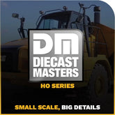 HO scale Diecast Masters Caterpillar 730 Articulated Truck diecast model showing detailed cab and articulated chassis.