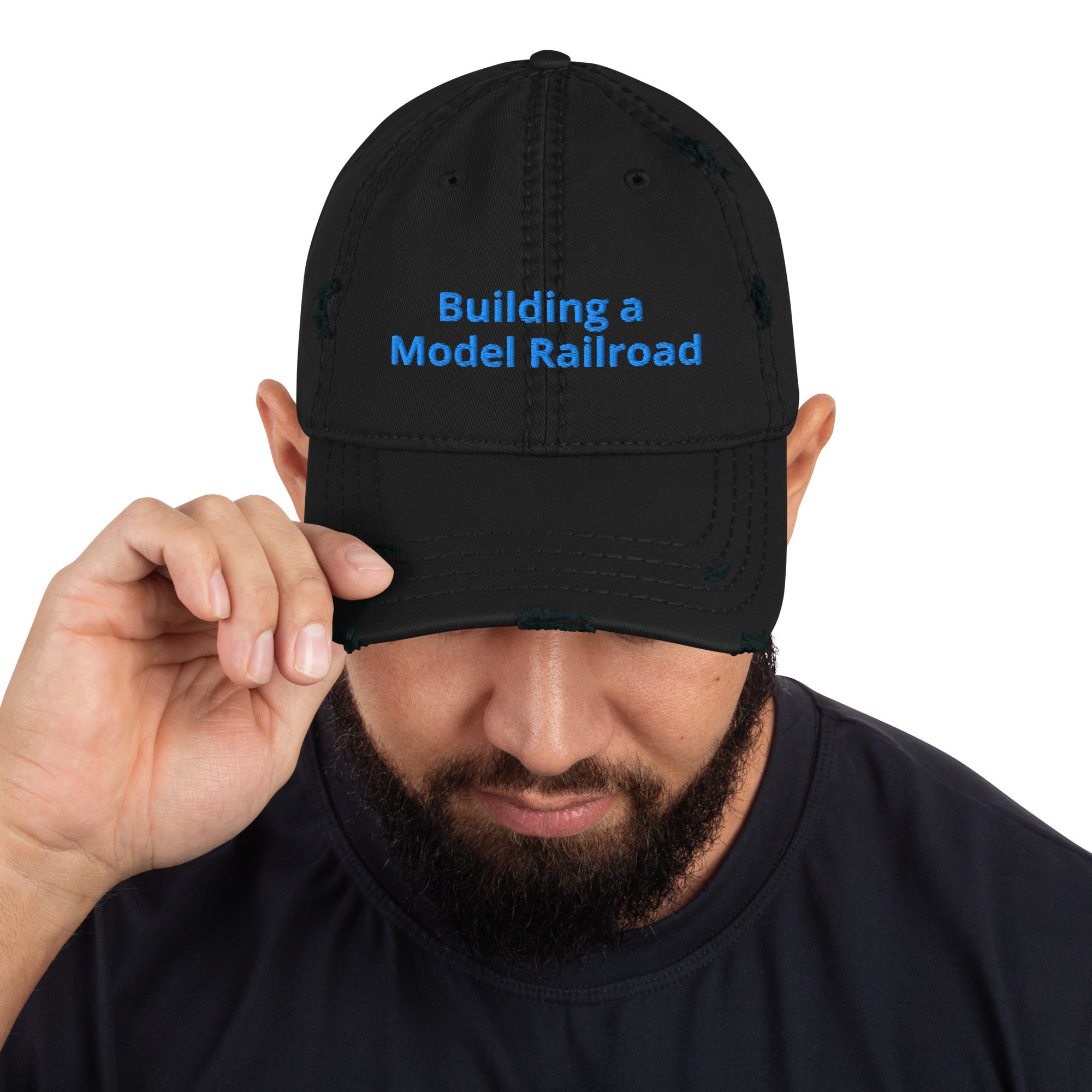 Distressed Dad Hat - BYMRR Train Store