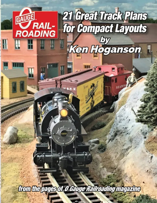 Detailed view of a space-efficient model train track plan from 21 Outstanding Track Plans for space-efficient layouts.