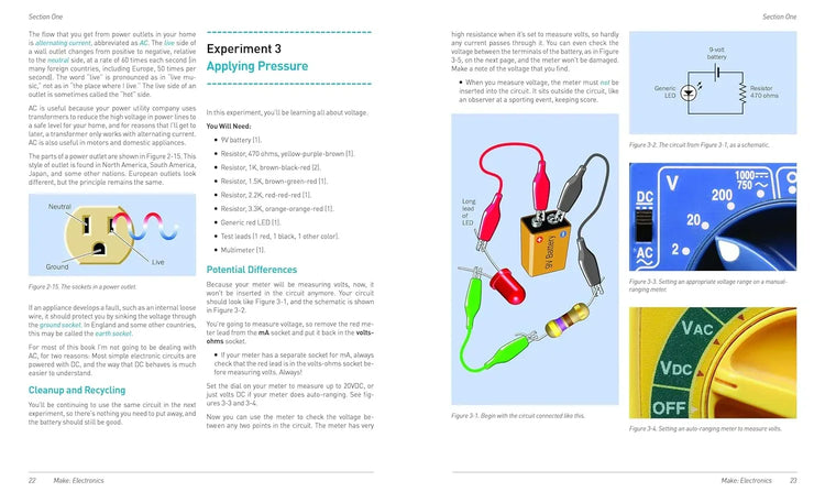 Make: Electronics - An In-Depth Practical Guide for Aspiring Electronics Professionals - BYMRR Train Store