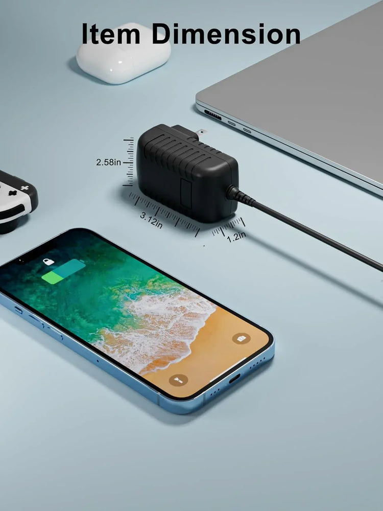 Premium AC/DC adapter for NCE Power Cab by DONGGUAN RONG HANG ELECTRONIC, compatible with DCC systems and electronic devices.