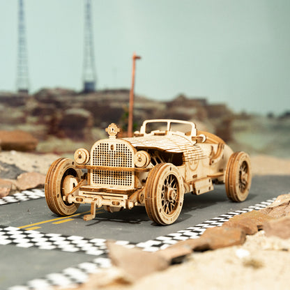Robotime 3D Wooden Puzzle Prime Steam Express Model DIY Kit Puzzle Toy