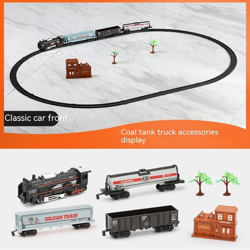 Electric Track Simulation Model Train Set