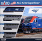 Embark on Epic Journeys with the KATO 10-1788 N Gauge Amtrak ALC-42 and Superliner 4-Car Model Train Set