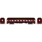 HO scale Pennsylvania Railroad arch roof passenger coach, model ATH73030, ready-to-roll model train car by BYMRR Train Store