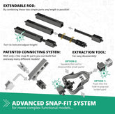 Engino STEM educational kit with building components for exploring physics principles and hands-on science experiments.