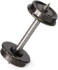 EVEMODEL 24-piece HO scale 1:87 metal wheel set for model trains, DC compatible, featuring 33-inch wheels for detailed train models.