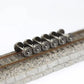 24-piece HO scale model train wheelsets with metal DC wheels and axles, suitable for model C8721 by EVEMODEL