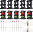 Evemodel 10 Sets Target Face with Leds for Railway Dwarf Signal N Z Scale 2 Aspects JTD14 - BYMRR Train Store