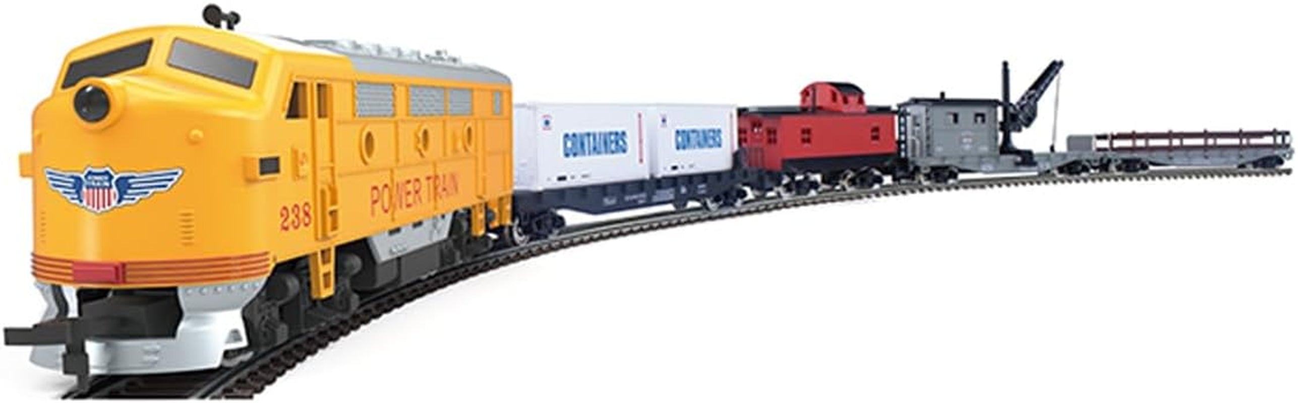 HO Scale 1:87 Union Pacific FF-7 Diesel Locomotive Model Train Set with Electric Controller for Hobbyists and Engineers Ages 16+