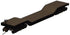 HO scale Bachmann Williams BAC18349 depressed flat car, 52 ft., model train accessory, shown on track with detailed markings