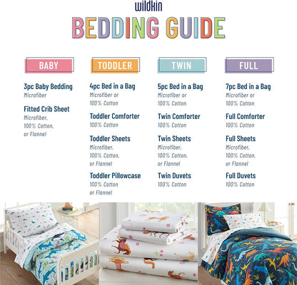 Flannel Full Sheet Set – 100% Cotton, Soft & Cozy Bed Sheets - Trains, Planes, and Trucks