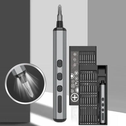Youpin Wireless Electric Screwdriver Set Multifunctional Household Mini Hand Tools with LED Lights Kit Rechargeable Screwdriver
