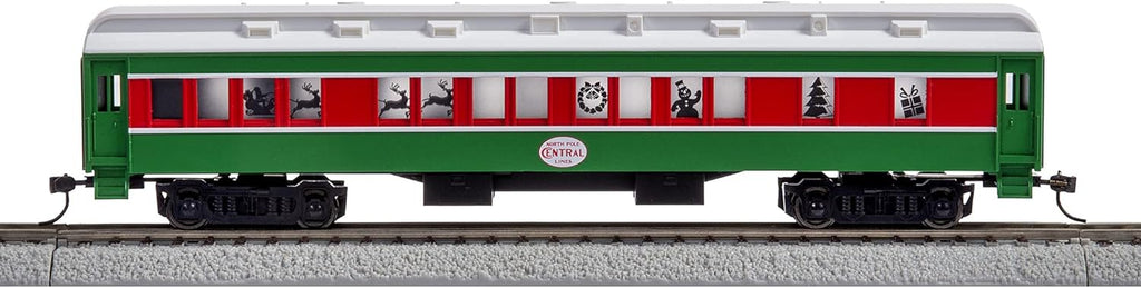 Christmas Express Lionchief Bluetooth Electric HO Gauge Model Train Set with Remote,Multi-Color