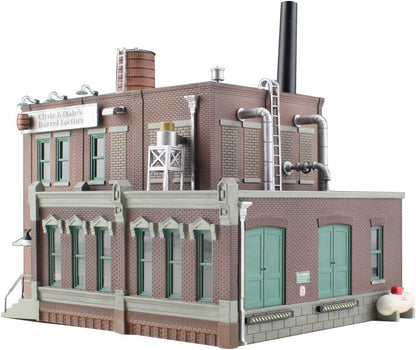Woodland Scenics N Scale Clyde & Dale's Barrel Factory Model
