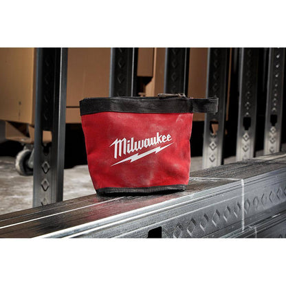 14 In., 12 In., 8 In. and 6 In. Multi-Size Zipper Tool Bags in Red (4-Pack)