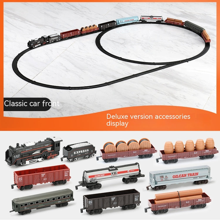 Electric Track Simulation Model Train Set