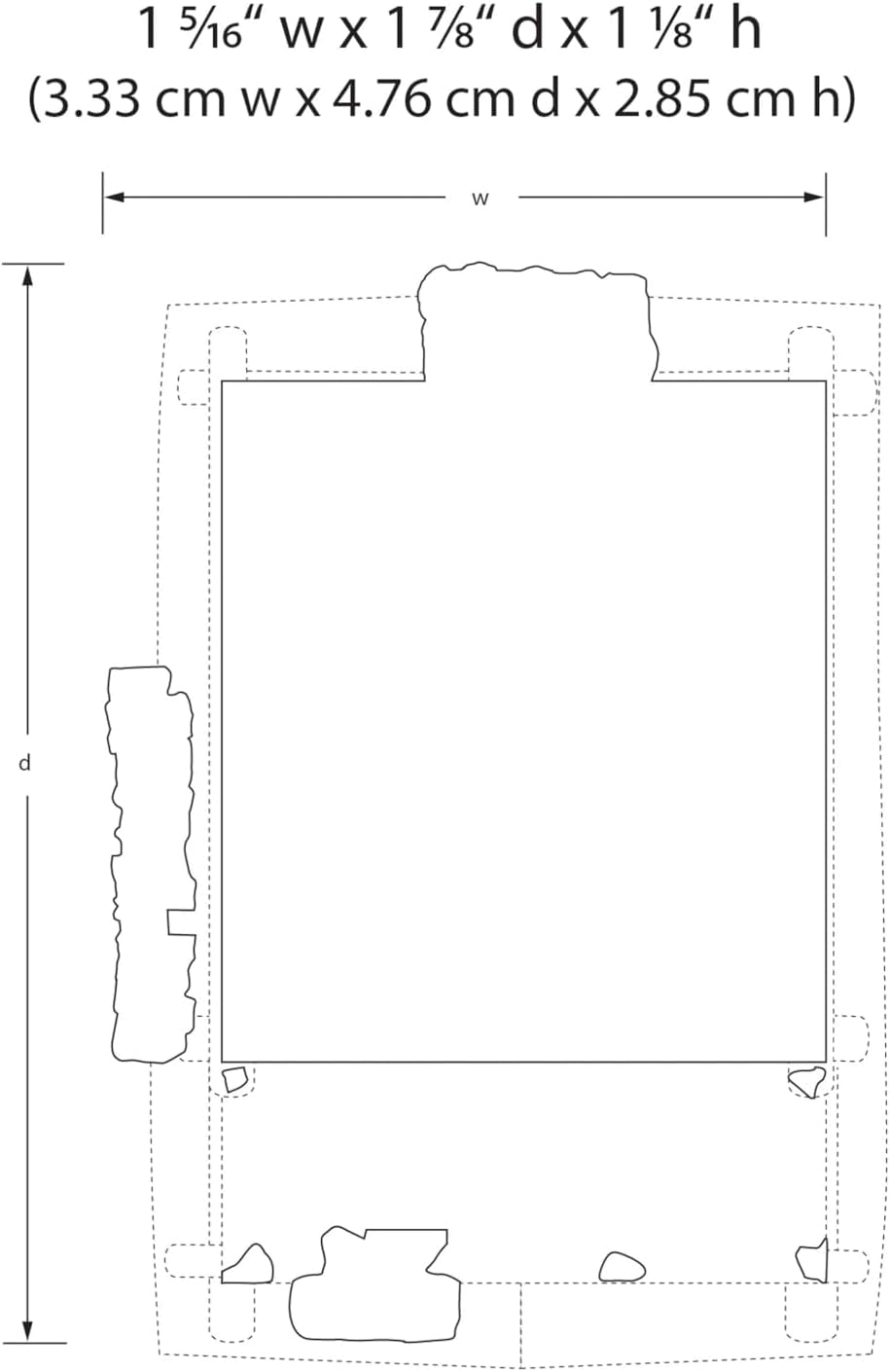 Woodland Scenics BR4961 Cozy Cabin N Scale Model